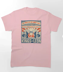 Camiseta Básica Kings Of Leon Retro Vintage