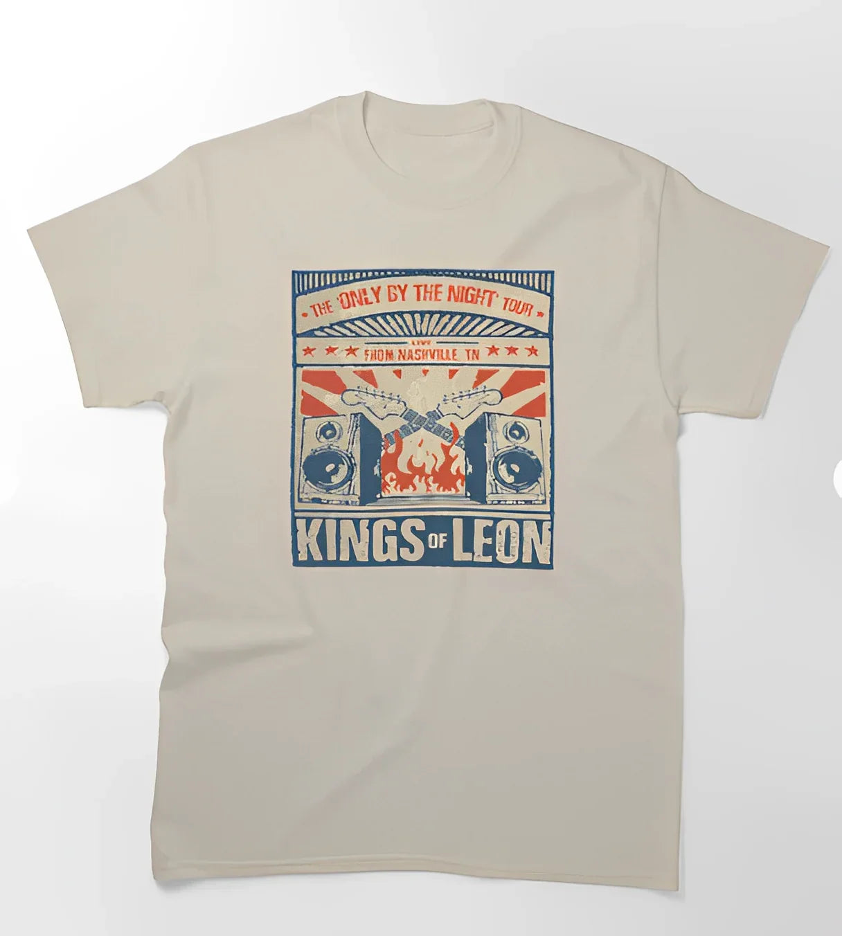 Camiseta Básica Kings Of Leon Retro Vintage