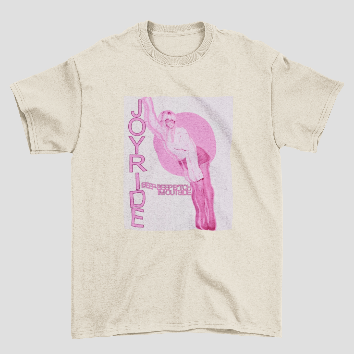 Camiseta Básica Ke$ha Joy Ride Pink Mood