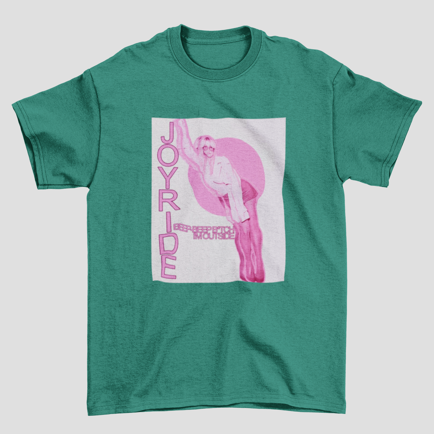 Camiseta Básica Ke$ha Joy Ride Pink Mood