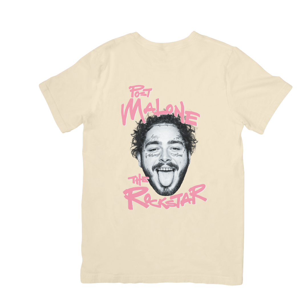Camiseta Básica Post Malone The Rockstar Collab