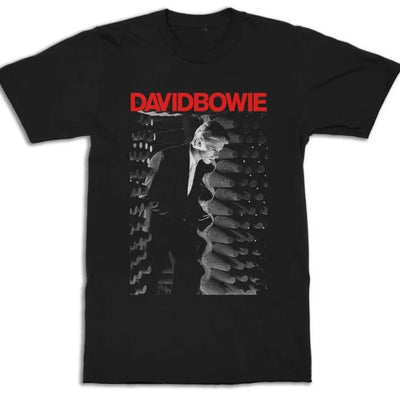 Camiseta Básica David Bowie The Thin White Duke Preto