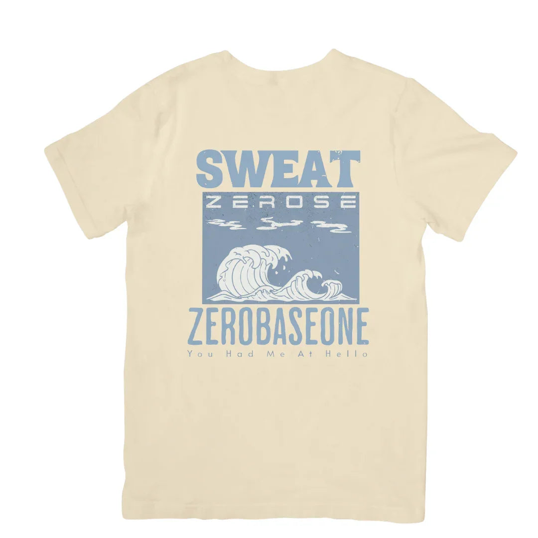 Camiseta Básica Zerobaseone You Had Me At Hello Graphic-PEROLA