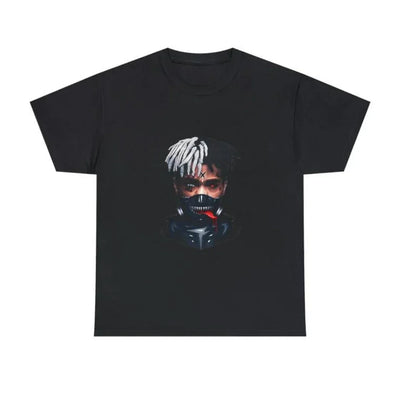 Camiseta Básica Xxxtentacion Aesthetic-PRETO