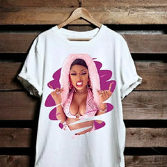 Camiseta Básica Megan Thee Stallion Aesthetic