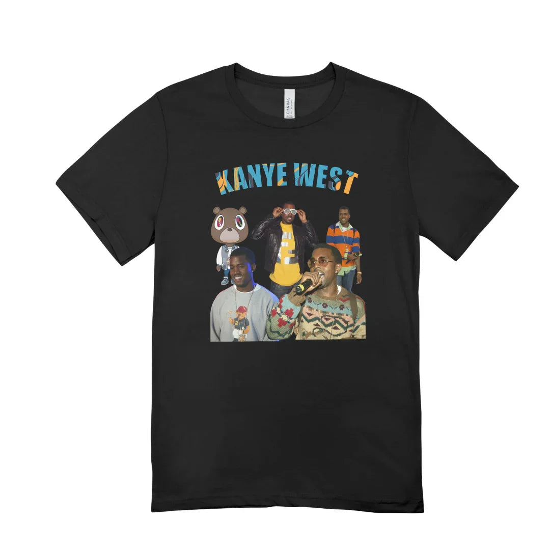 Camiseta Básica Kanye West Aesthetic Collab Preto