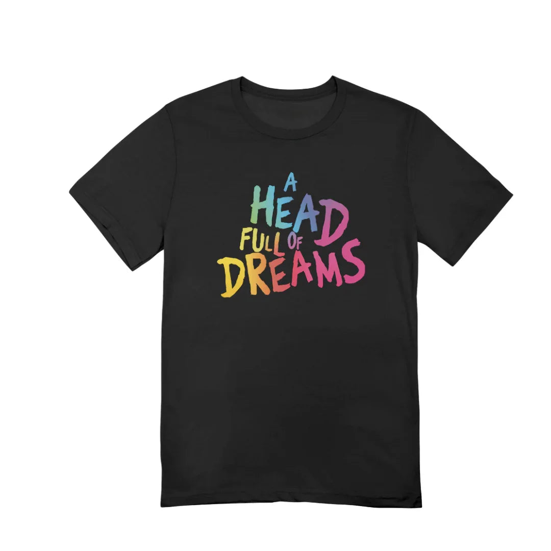 Camiseta Básica Coldplay A Head Full Of Dreams - PRETO