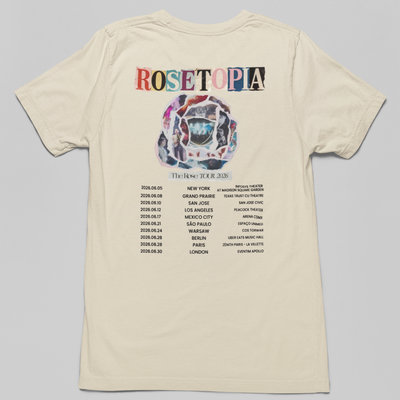 Camiseta Básica The Rose Rosetopia Tour