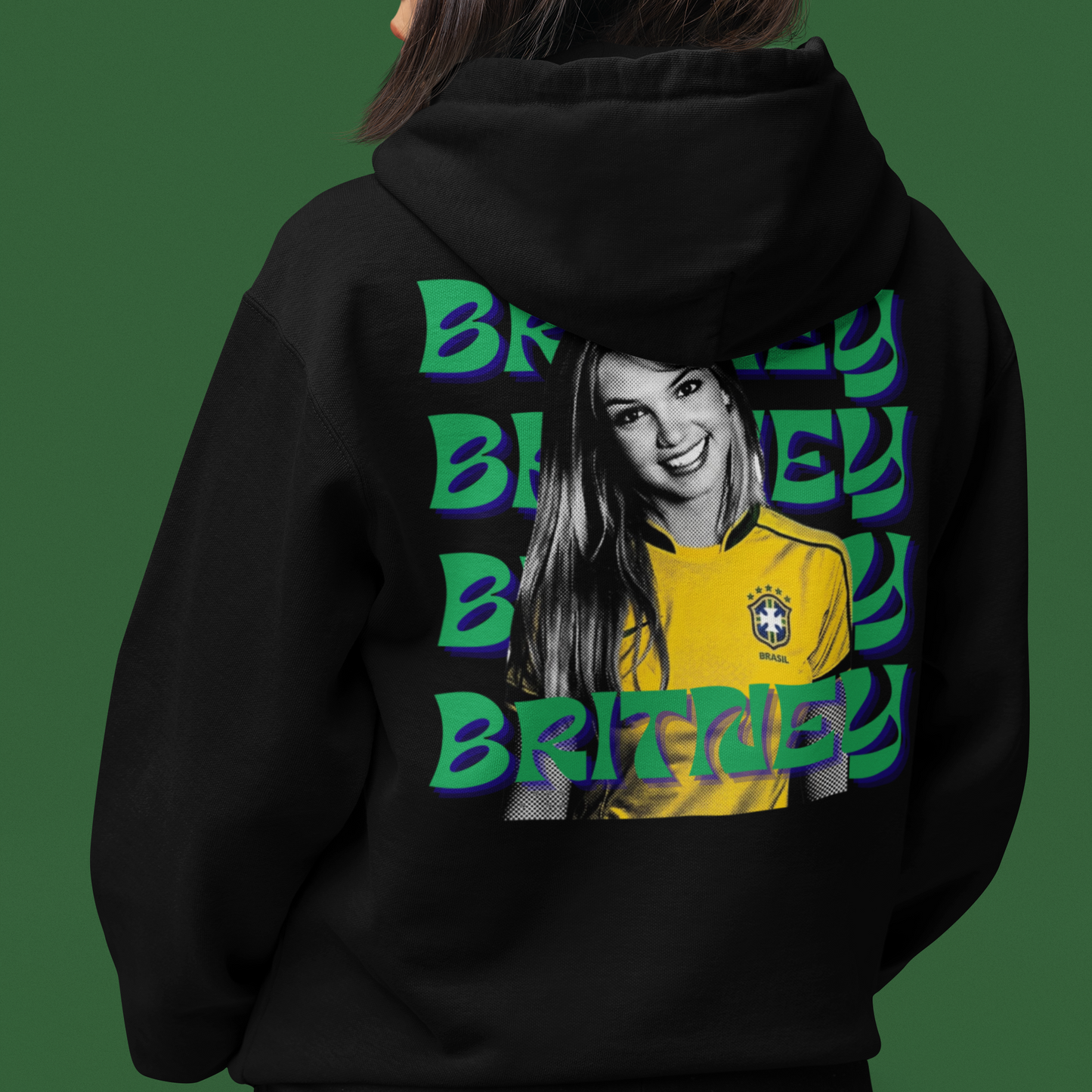 Moletom Canguru Britney Spears Diva Da Copa