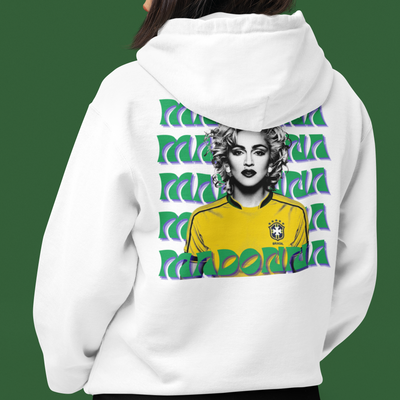 Moletom Canguru Madonna Diva Da Copa