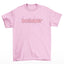 Camiseta Básica Justin Bieber Belieber Rosa Bebê 