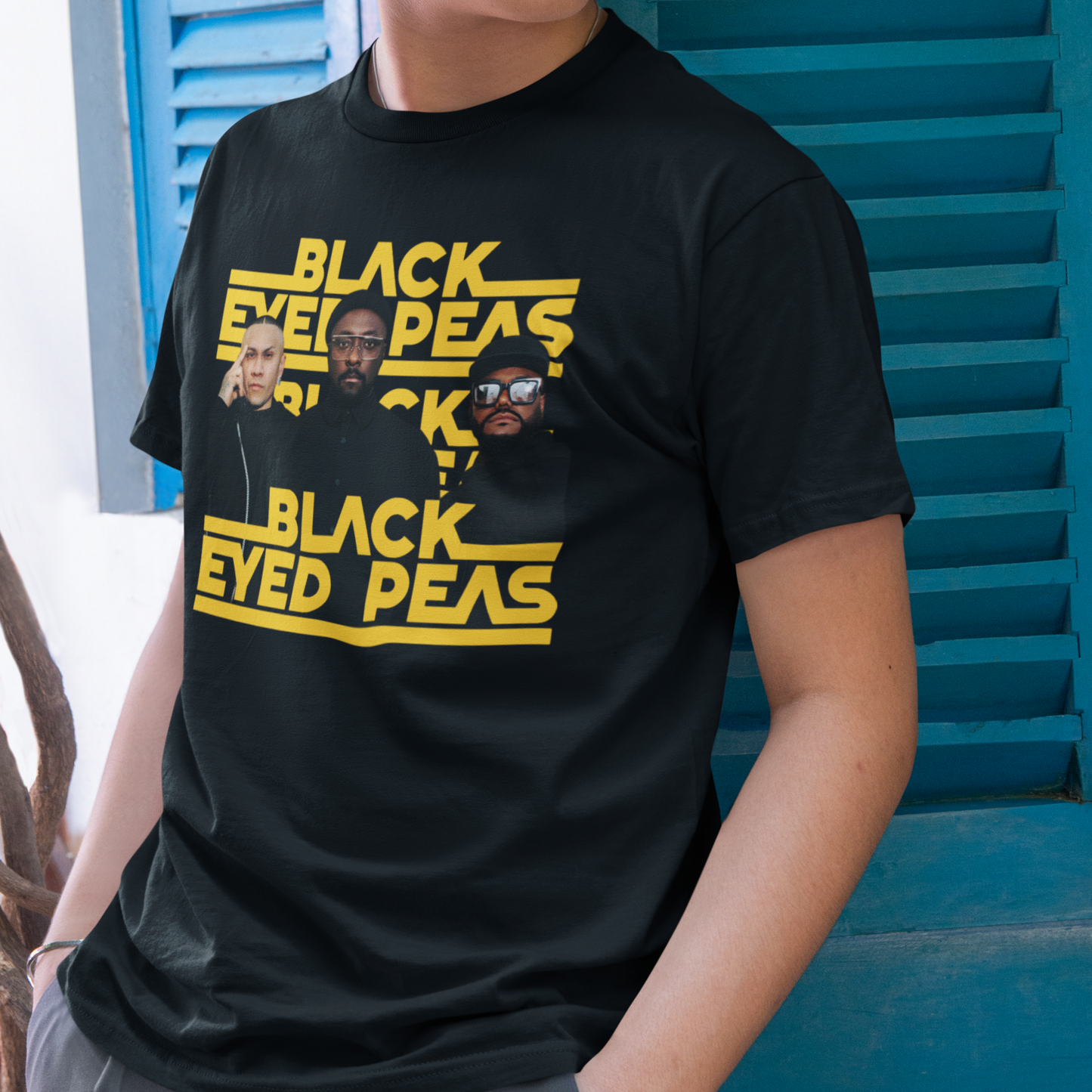 Camiseta Básica Black Eyed Peas Tour