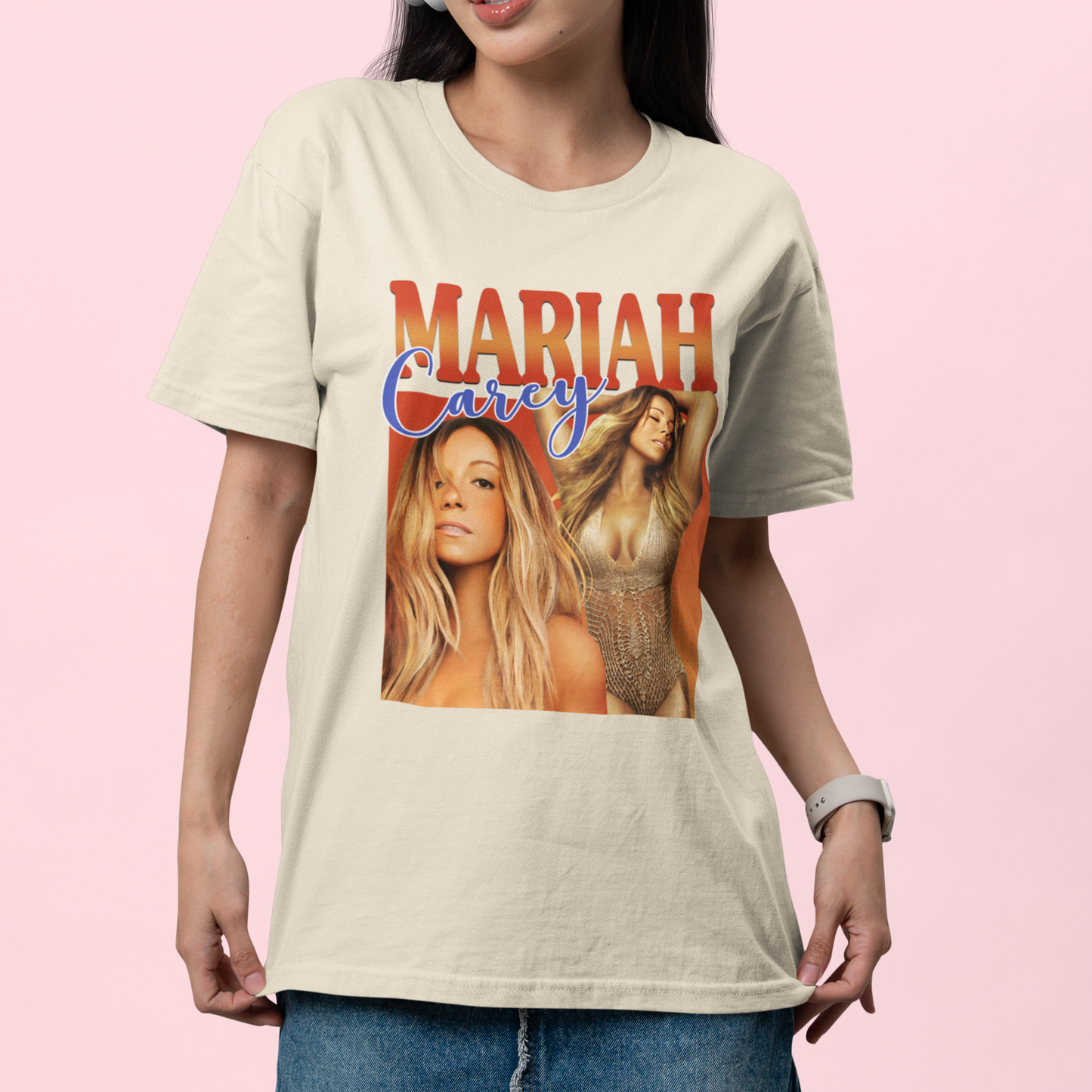 Camiseta Básica Mariah Carey S&xy