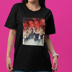 Camiseta Básica Blackpink Deadline Collab Photo