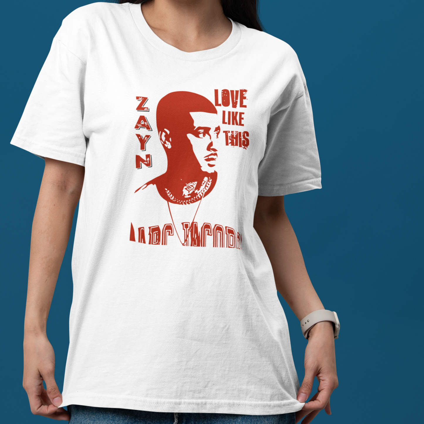 Camiseta Básica Zayn Malik Love Like This Single