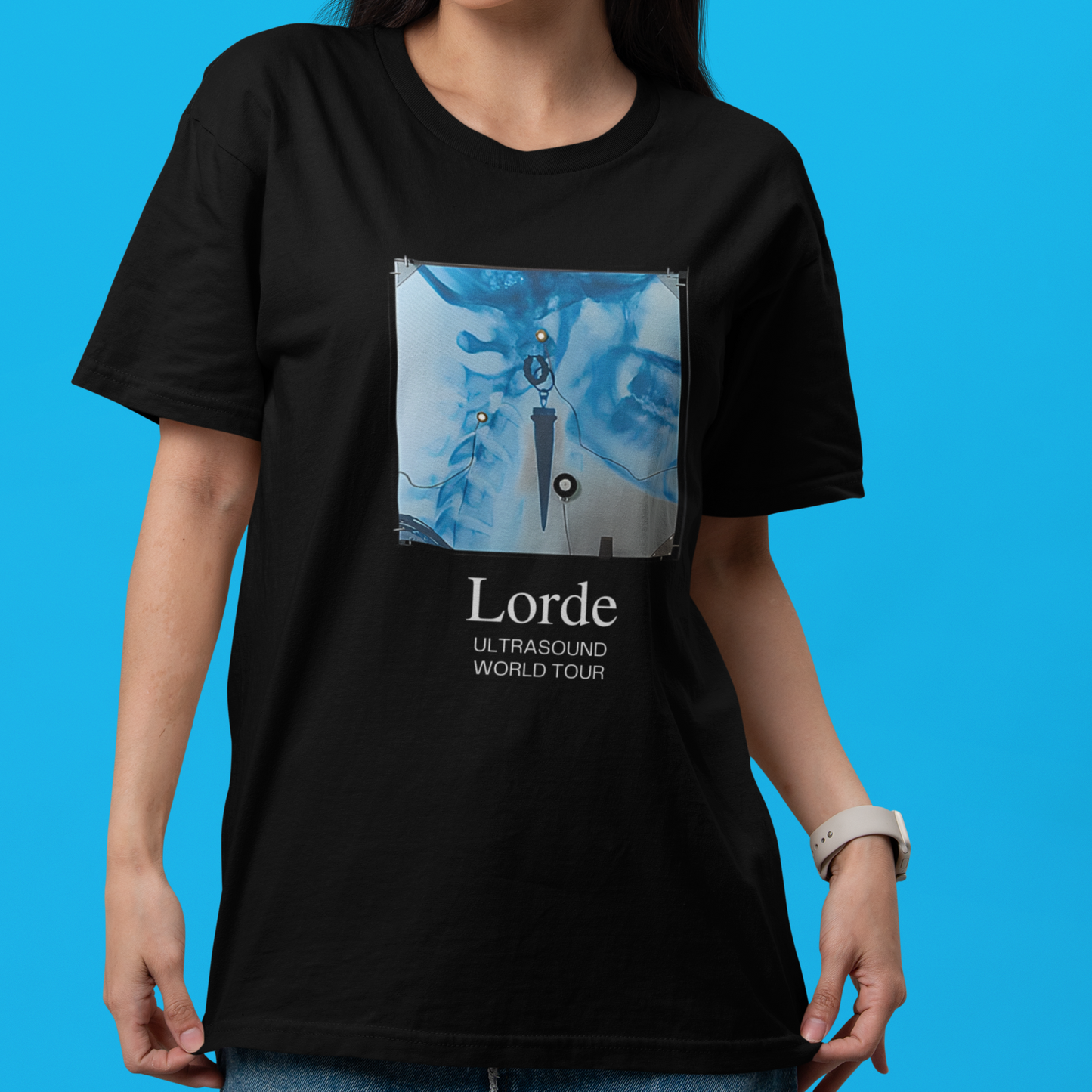 Camiseta Básica Lorde Ultrasound World Tour