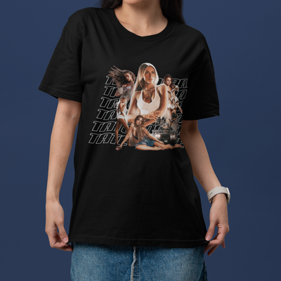 Camiseta Básica Tate McRae Collab Graphic