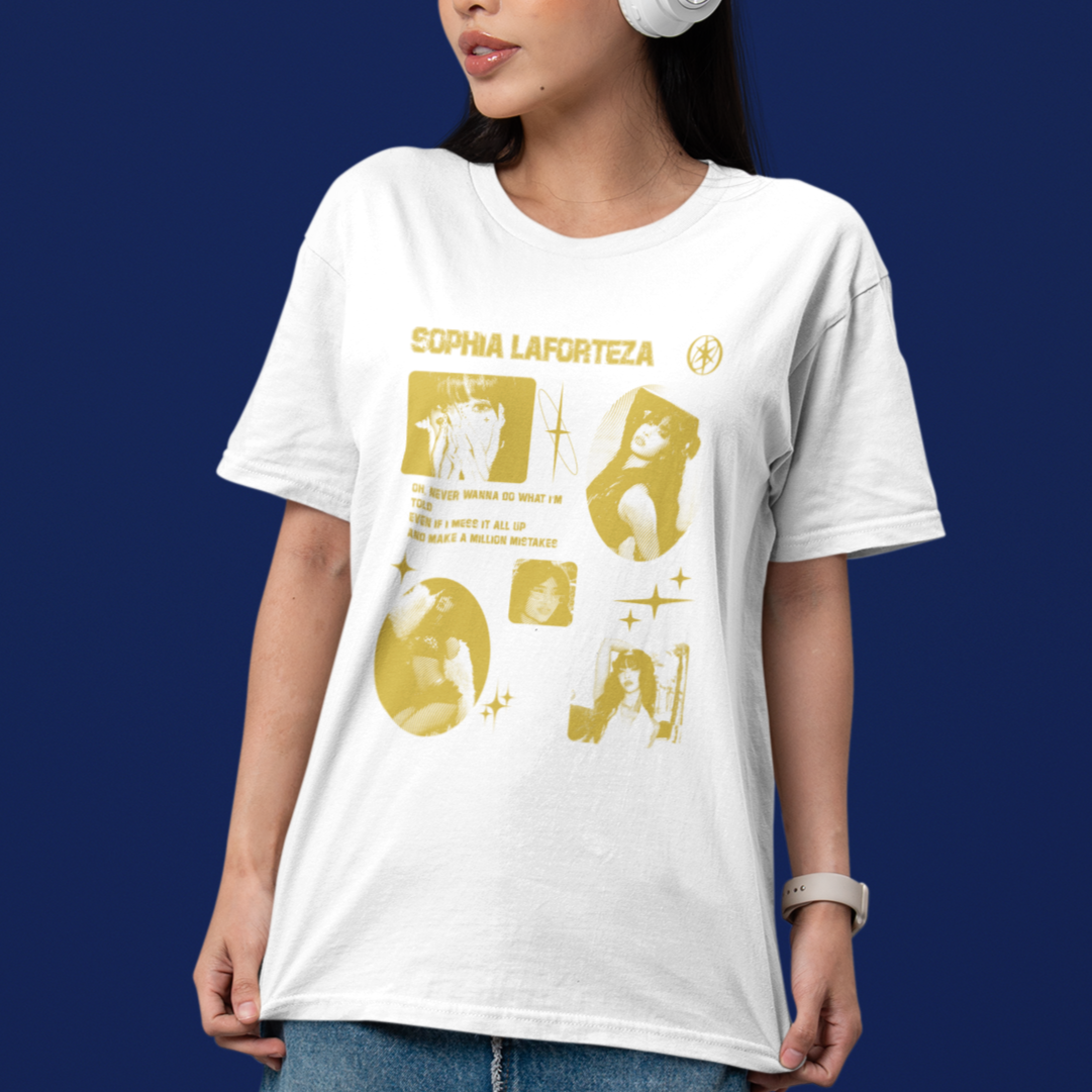 Camiseta Básica Katseye Sophia Graphic