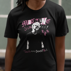 Camiseta Básica Machine Gun Kelly Tickets To MY Downfall