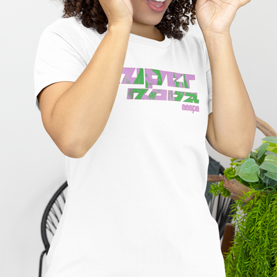 Camiseta Básica Aespa Super Nova Graphic