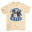 Camiseta Básica Justin Bieber Collab Design Pérola 