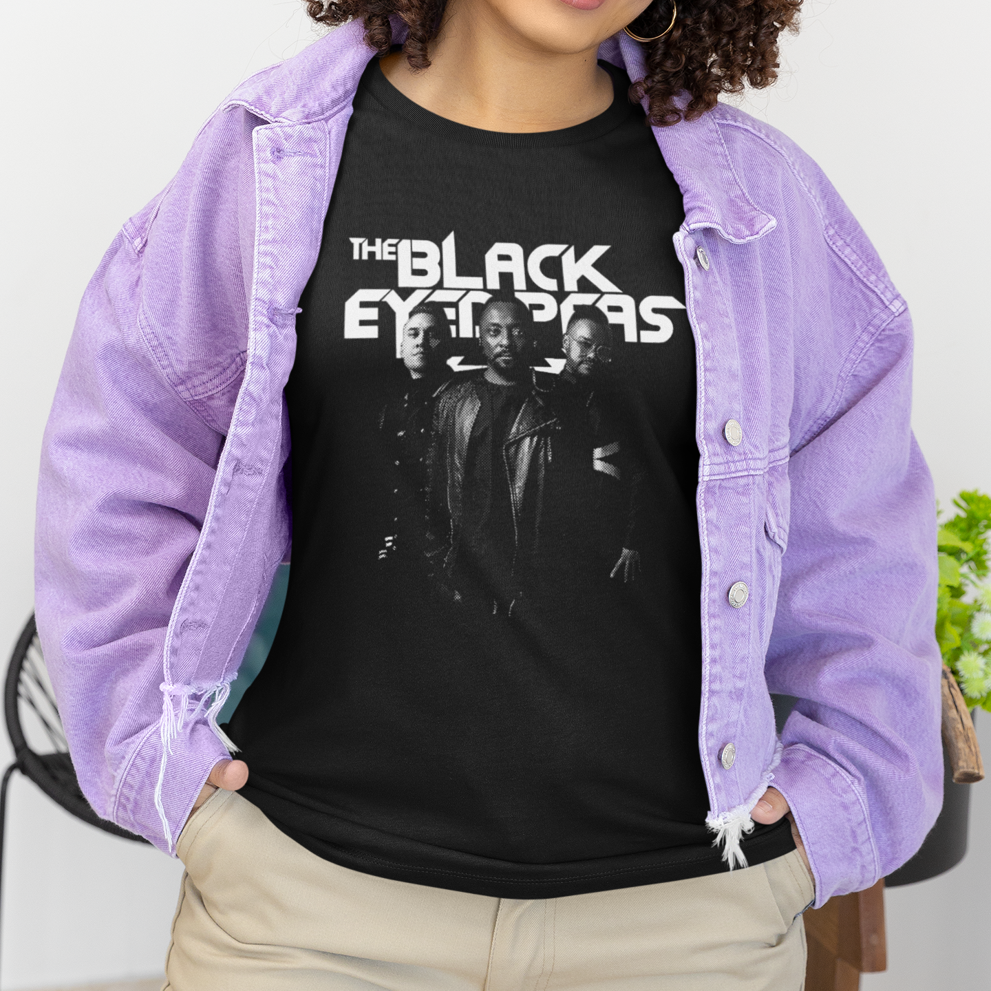 Camiseta Básica Black Eyed Peas Halftone