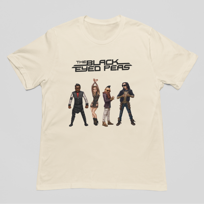 Camiseta Básica Black Eyed Peas Illustrated