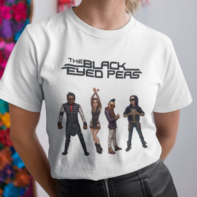 Camiseta Básica Black Eyed Peas Illustrated