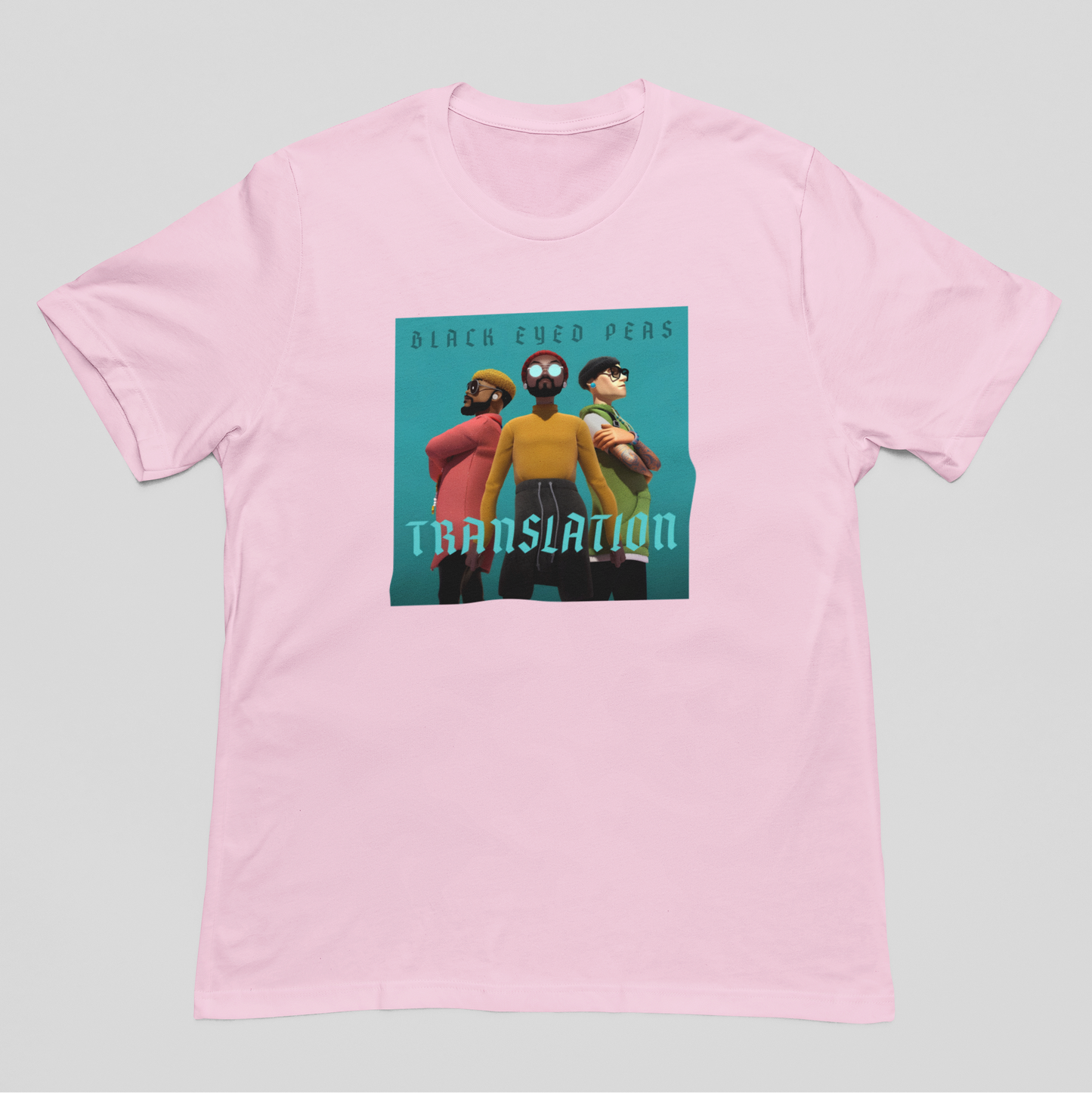 Camiseta Básica Black Eyed Peas Translation