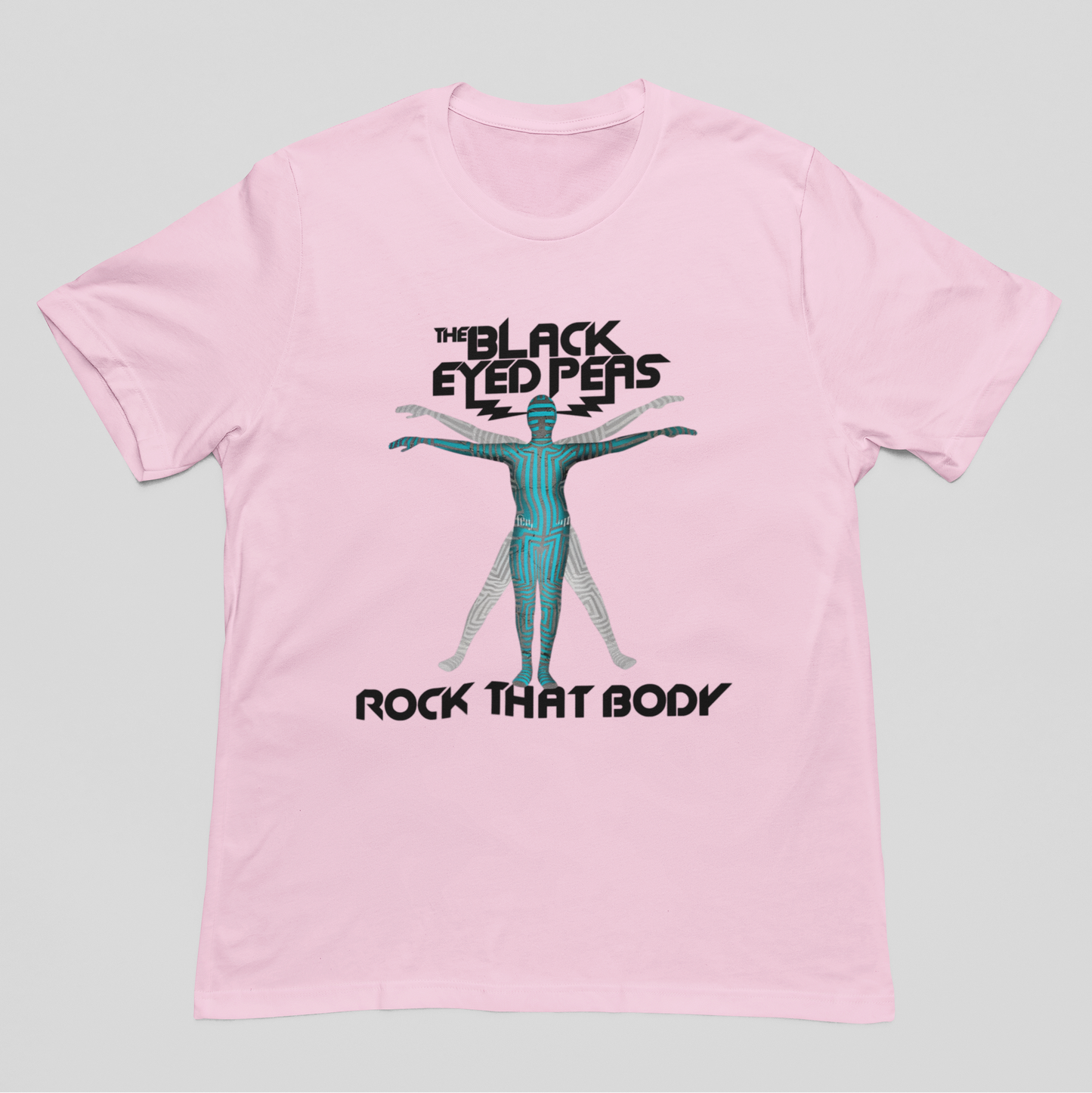 Camiseta Básica Black Eyed Peas Rock That Body