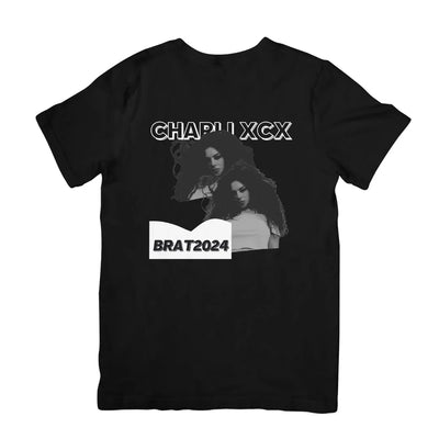 Camiseta Básica Charli XCX Brat 2024 Preto