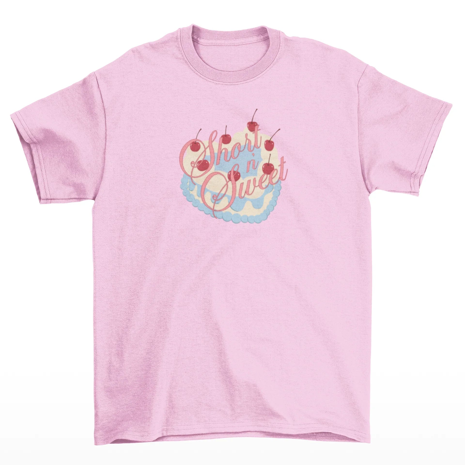 Camiseta Básica Sabrina Carpenter S.N.S-ROSA BEBE