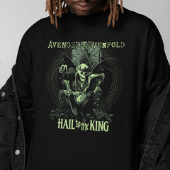 Camiseta Básica Avenged Sevenfold Hail To The King