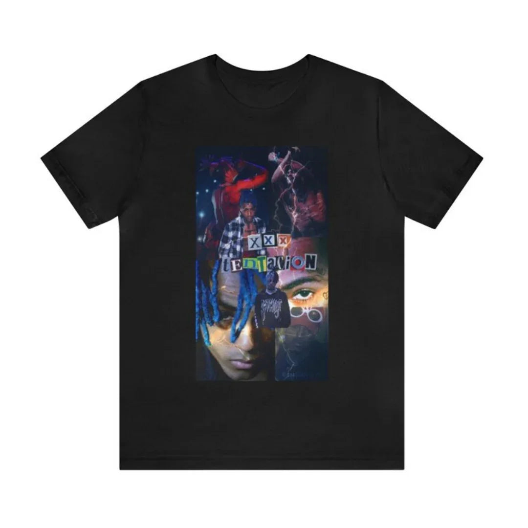 Camiseta Básica Xxxtentacion Collab-PRETO