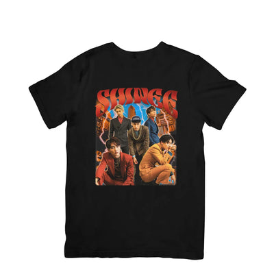 Camiseta Básica Shinee Collab Graphic - preto