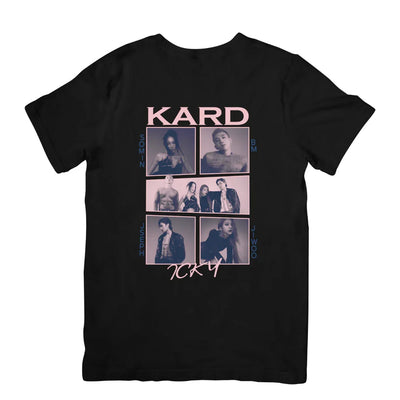 Camiseta Básica Kard Collage - preto