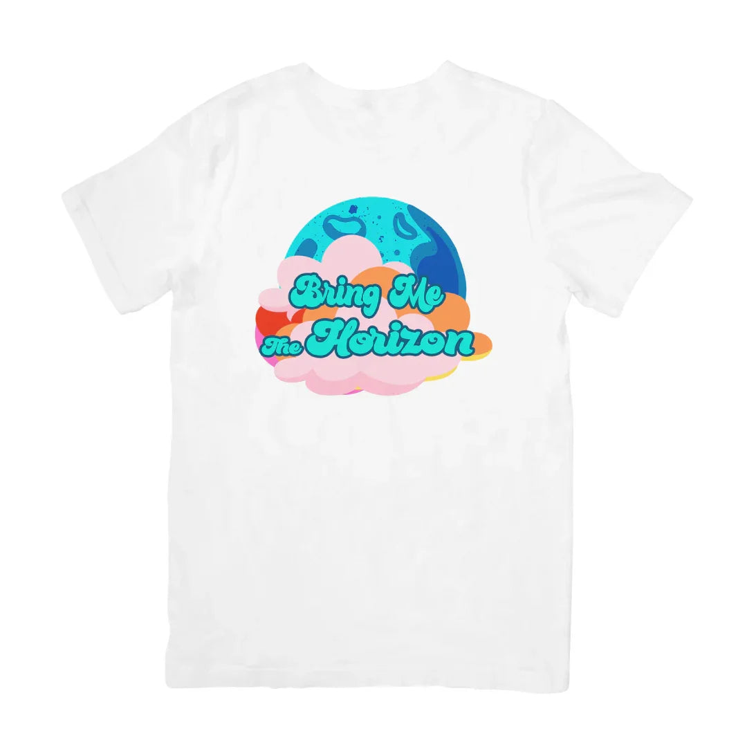 Camiseta Básica Bring Me The Horizon Colourfull