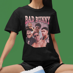 Camiseta Básica Bad Bunny Rapper