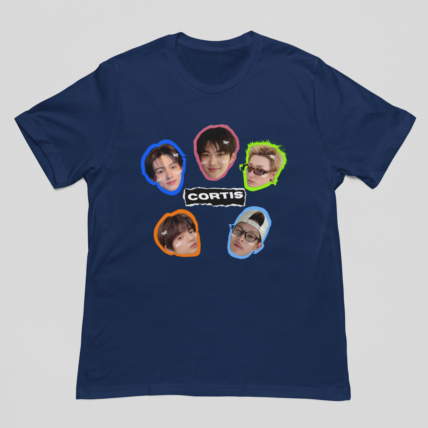 Camiseta Básica Cortis Faces