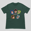 Camiseta Básica Cortis Faces