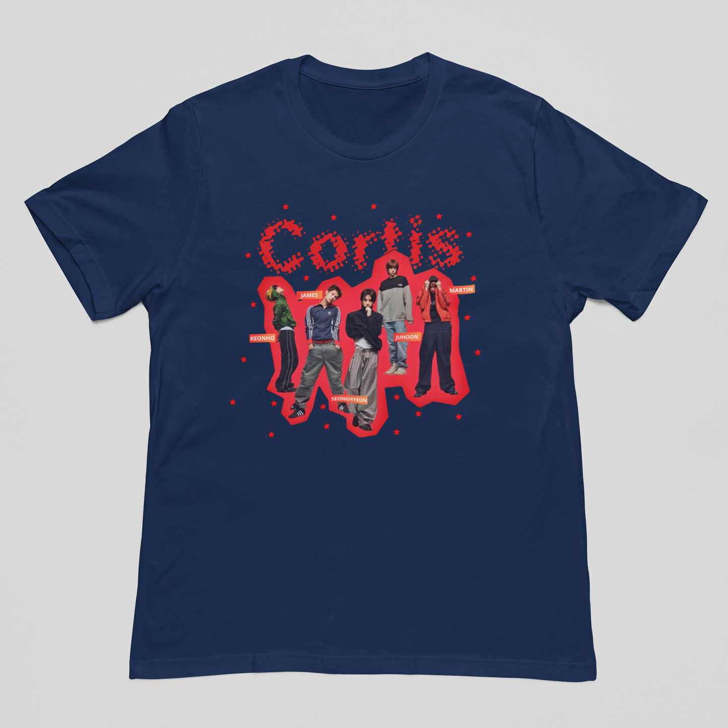 Camiseta Básica Cortis Red Star