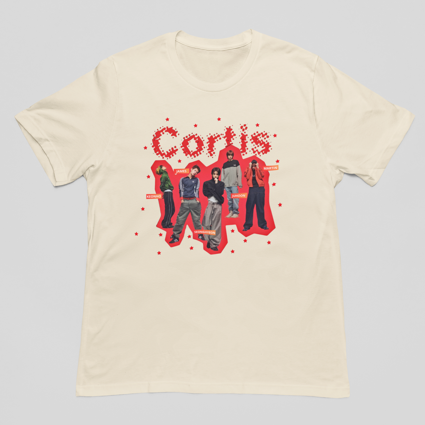 Camiseta Básica Cortis Red Star