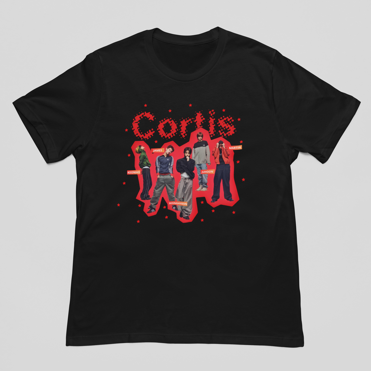 Camiseta Básica Cortis Red Star