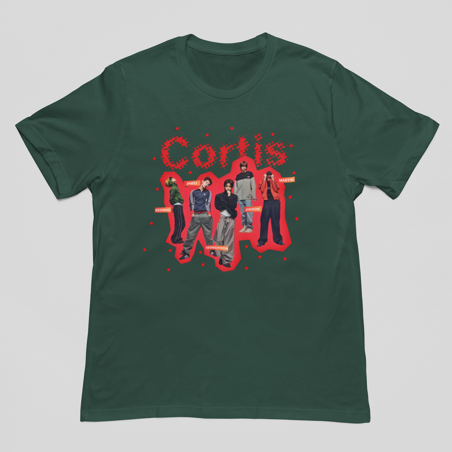 Camiseta Básica Cortis Red Star