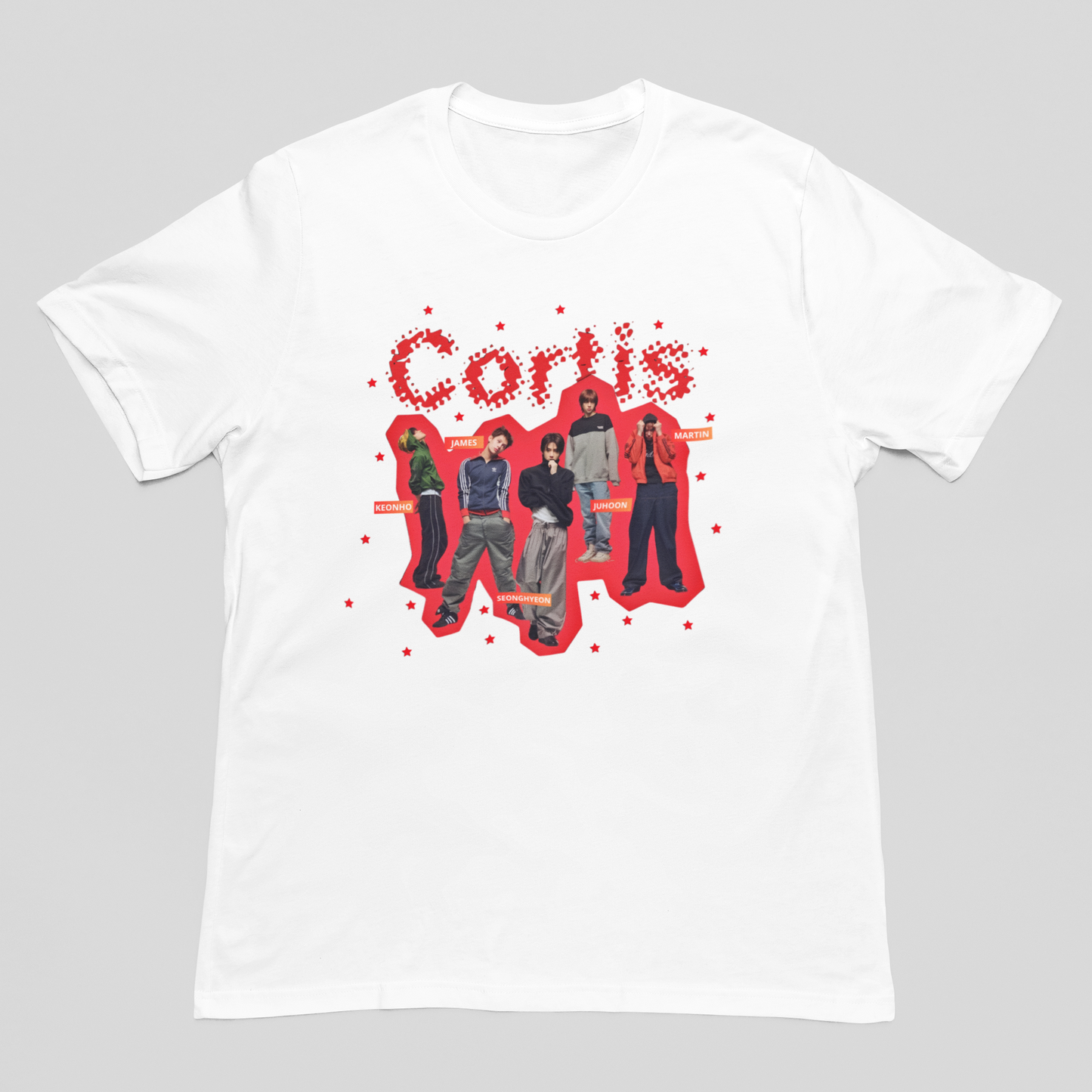 Camiseta Básica Cortis Red Star