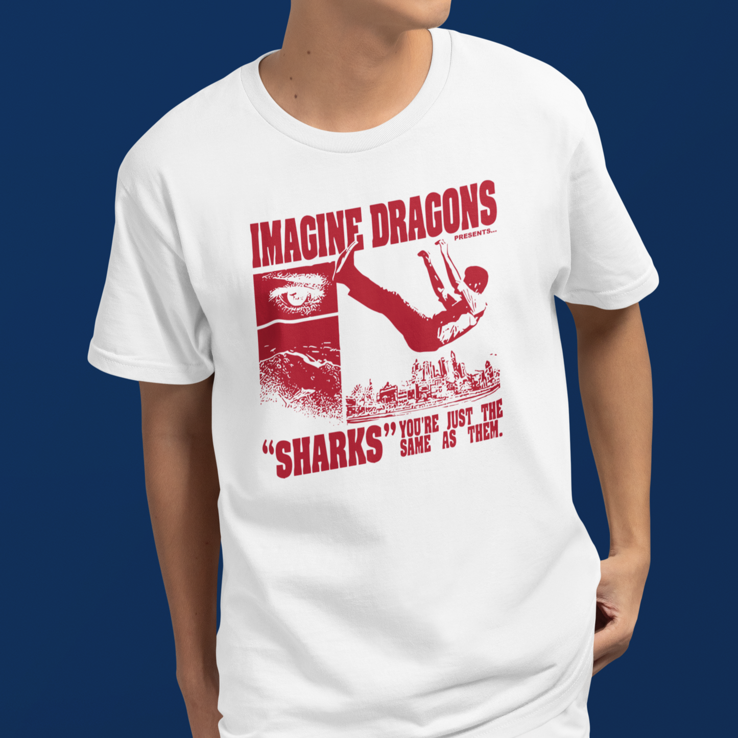 Camiseta Básica Imagine Dragons You're Just The Same As Them