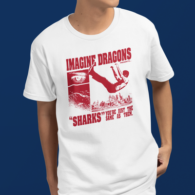 Camiseta Básica Imagine Dragons You're Just The Same As Them