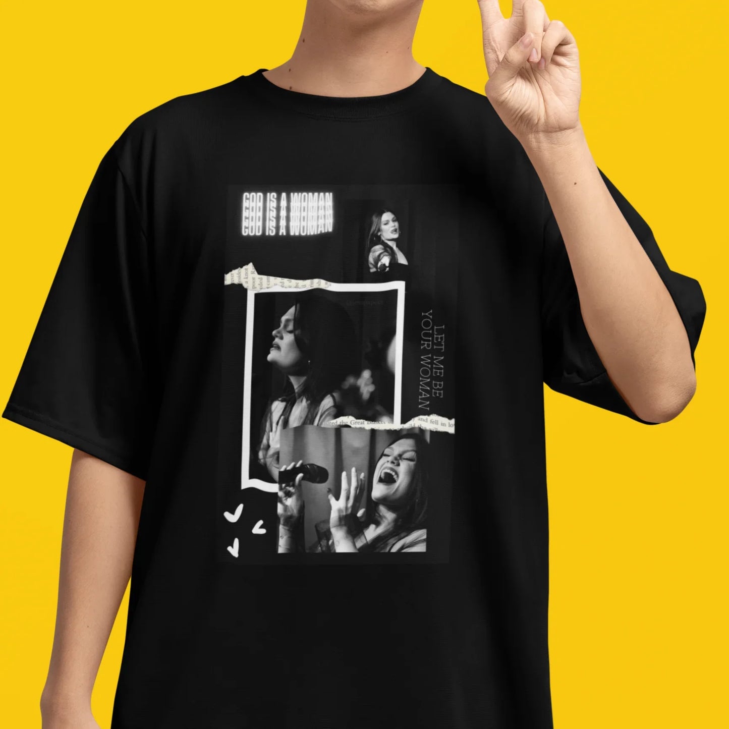 Camiseta Básica Jessie J. God Is A Woman