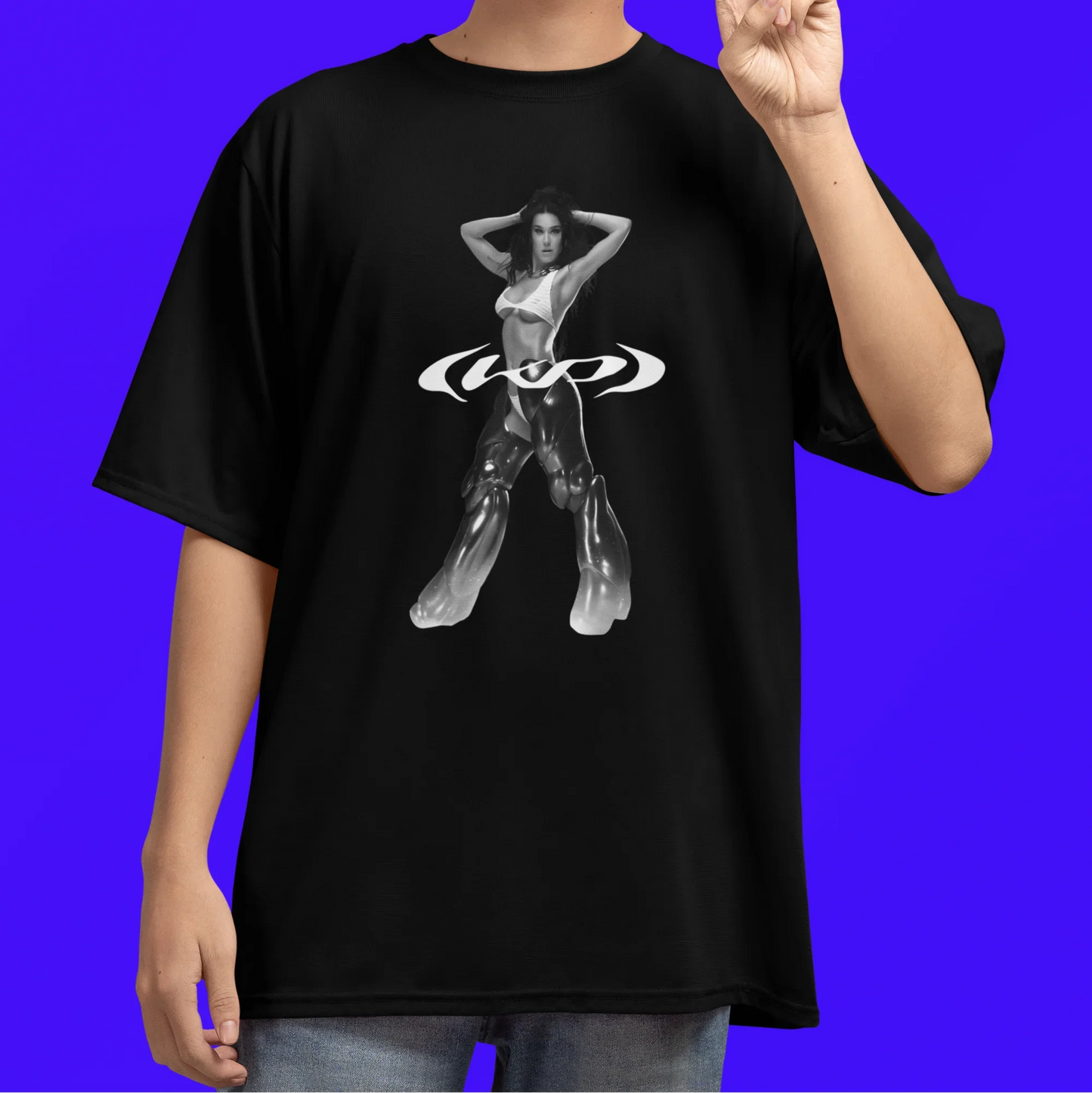 Camiseta Básica Katy Perry P&B New Album