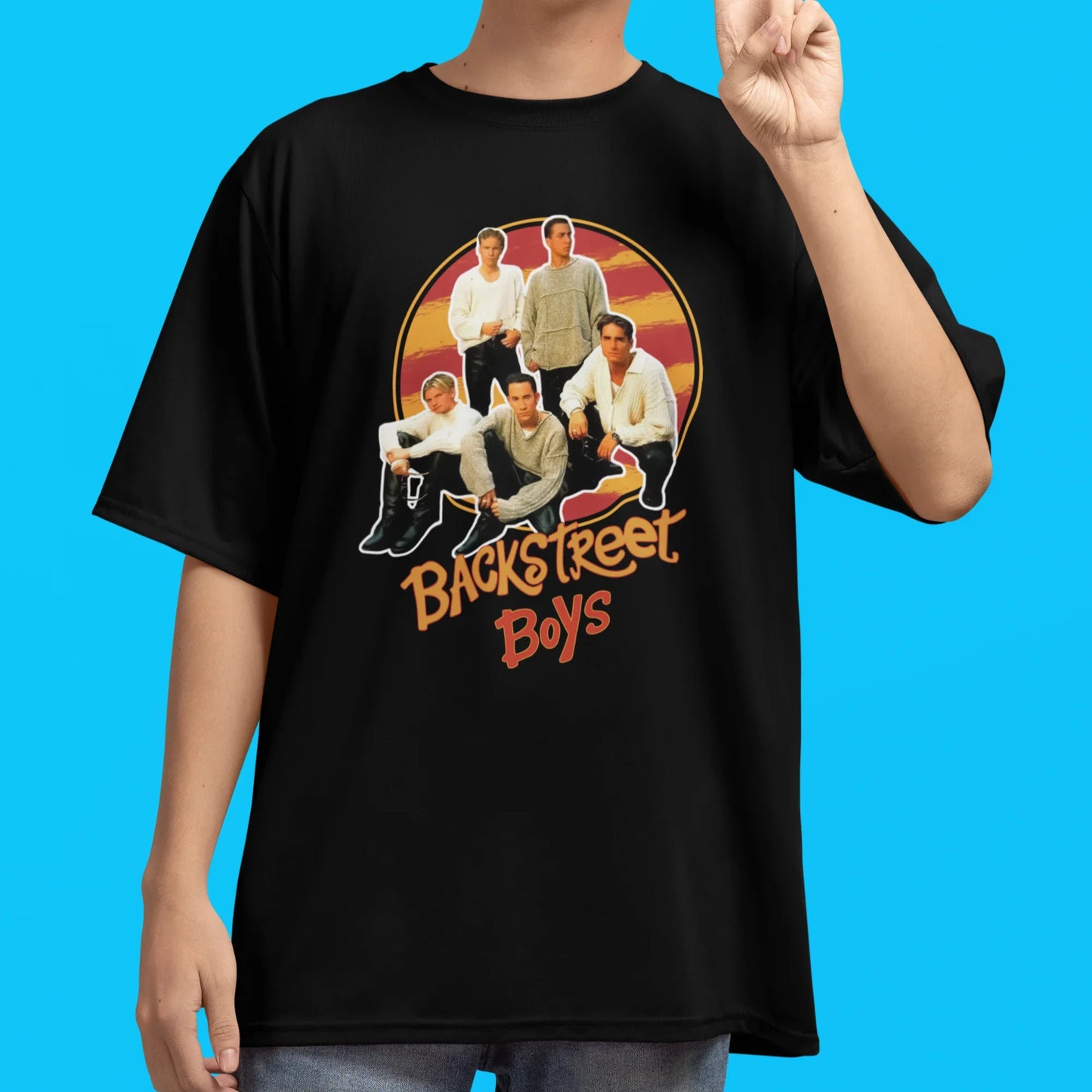 Camiseta Básica Backstreet Boys Pose